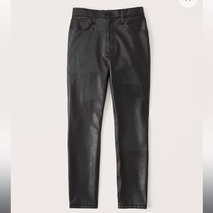 leather skinny pants
